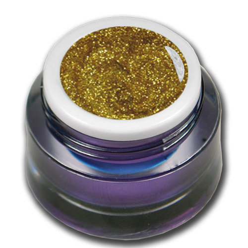 Farbgel glitter gold - farbgel, glitzer