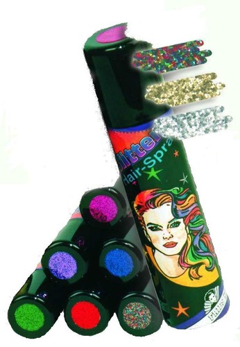 Glitzer haarspray glitter - -,