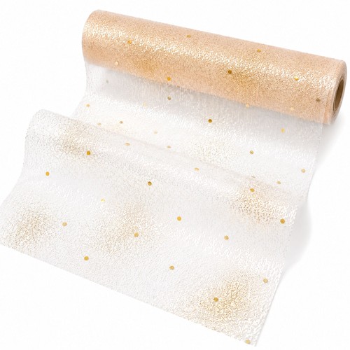 Tischläufer goldglitter - tischläufer,