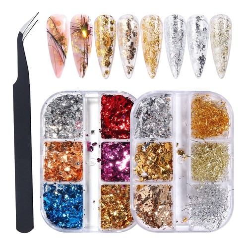 Nailart pailletten glitter - pailletten,