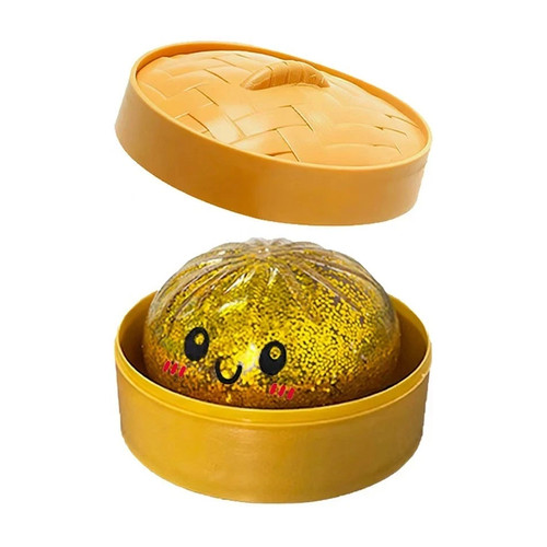 Rare glitter dumpling squishy - rare,