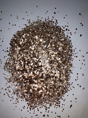Gold glitter farbchips - gold,