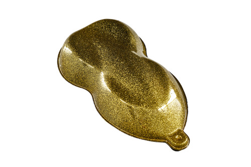 Metall flake glitter gold - flake,