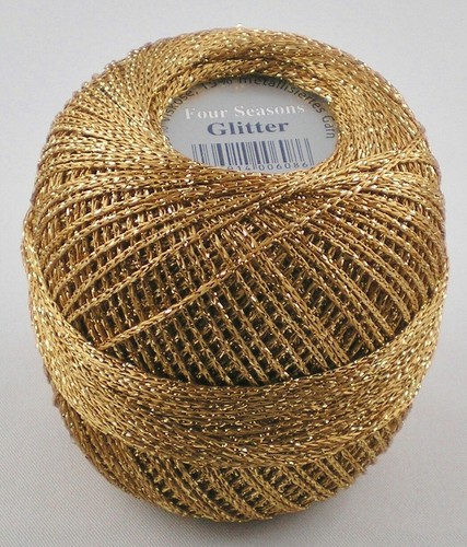 25g gründl glitter häkelgarn - gründl,