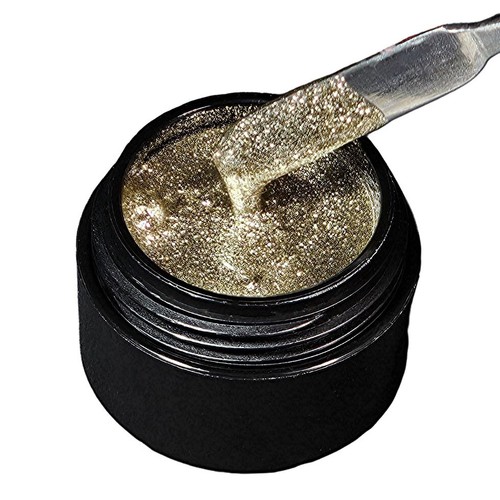 Premium glittergel gold - uv,