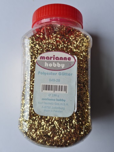 Dose 230g polyester glitter - 1x,