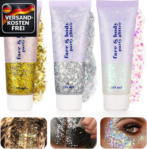 Stück body glitter gel - 3,
