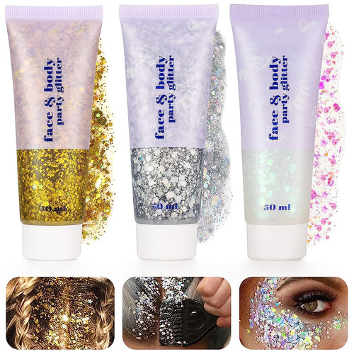 Stück body glitter gel - 3,