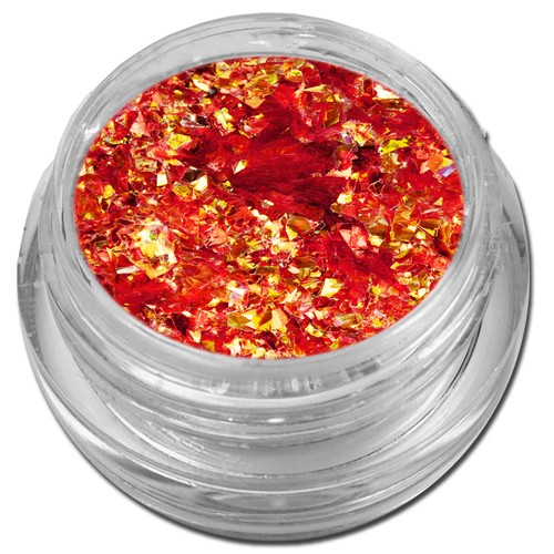 Flakes crushed ice nailart - flakes,