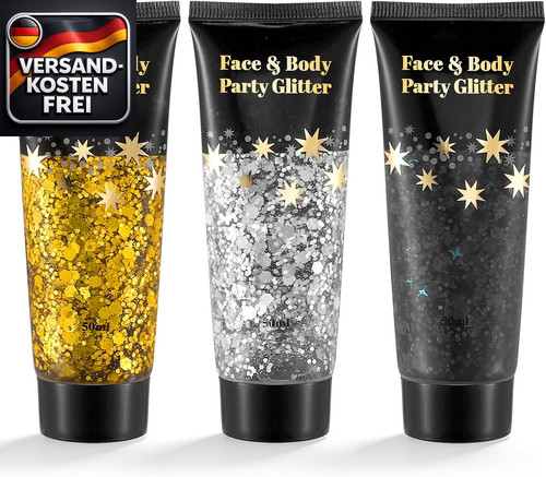 Stück body glitter - body,